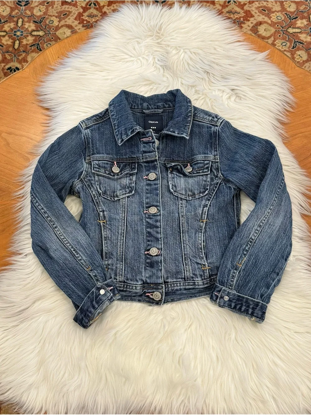 GAP Kids Blue Denim Jean Jacket | Girls Medium
